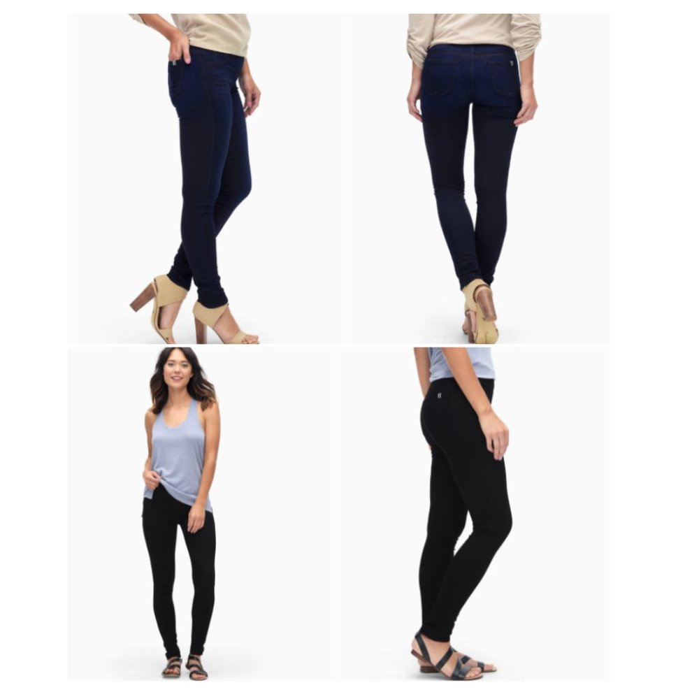 NWT Splendid Women's The Jegging Colors Navy Blue Or Black Pull On Size XS $150